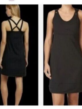 Merrell Opti-Wick Active Dress w Crisscross Straps XL w MEASUREMENTS Shelf Bra